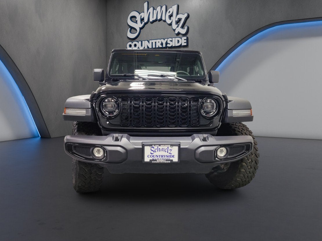 Used 2025 Jeep Wrangler 2-Door Willys with VIN 1C4PJXANXSW657189 for sale in Maplewood, Minnesota