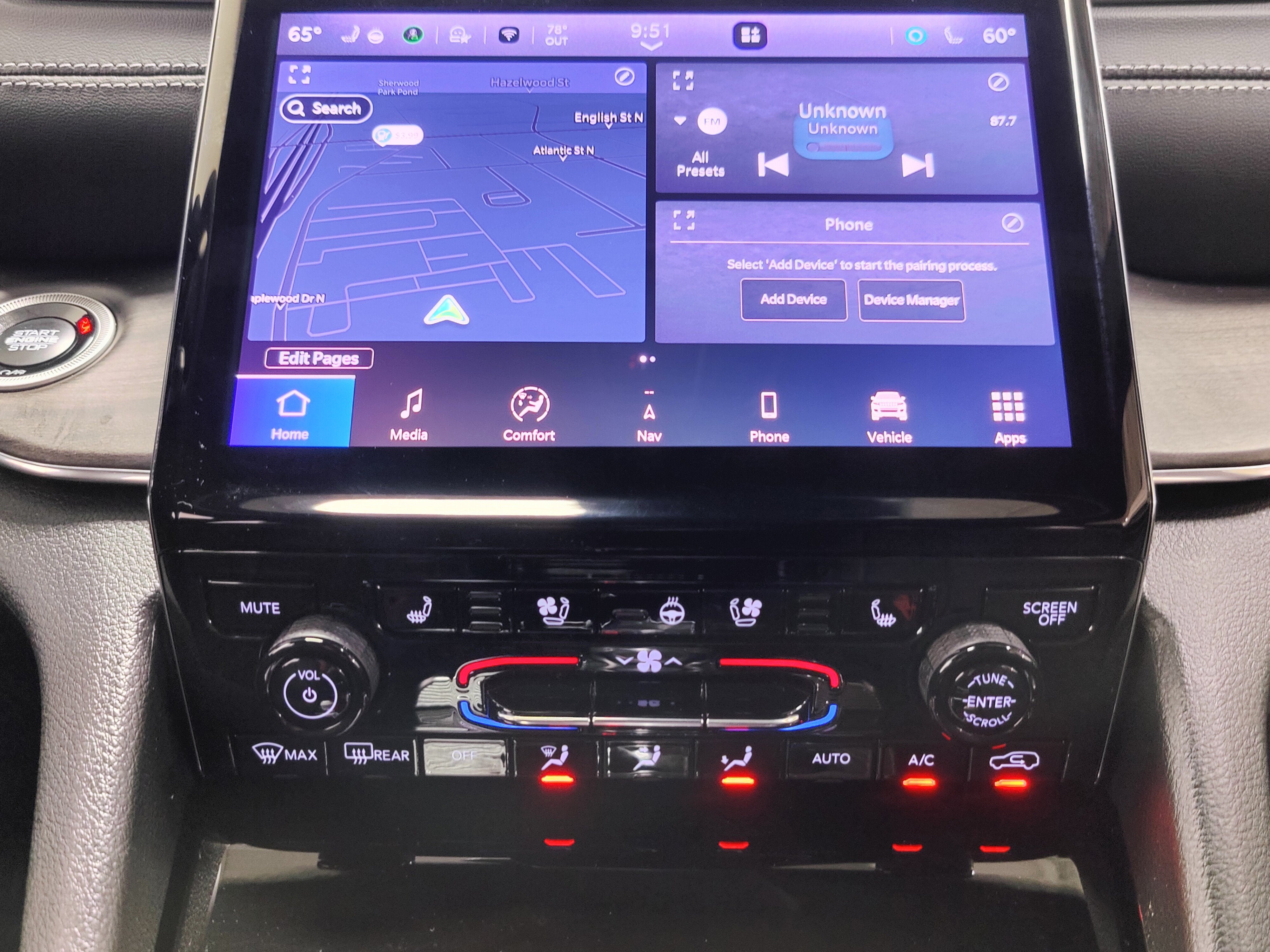 2025 Jeep Grand Cherokee Overland 4x4 w/Sunroof & Nav