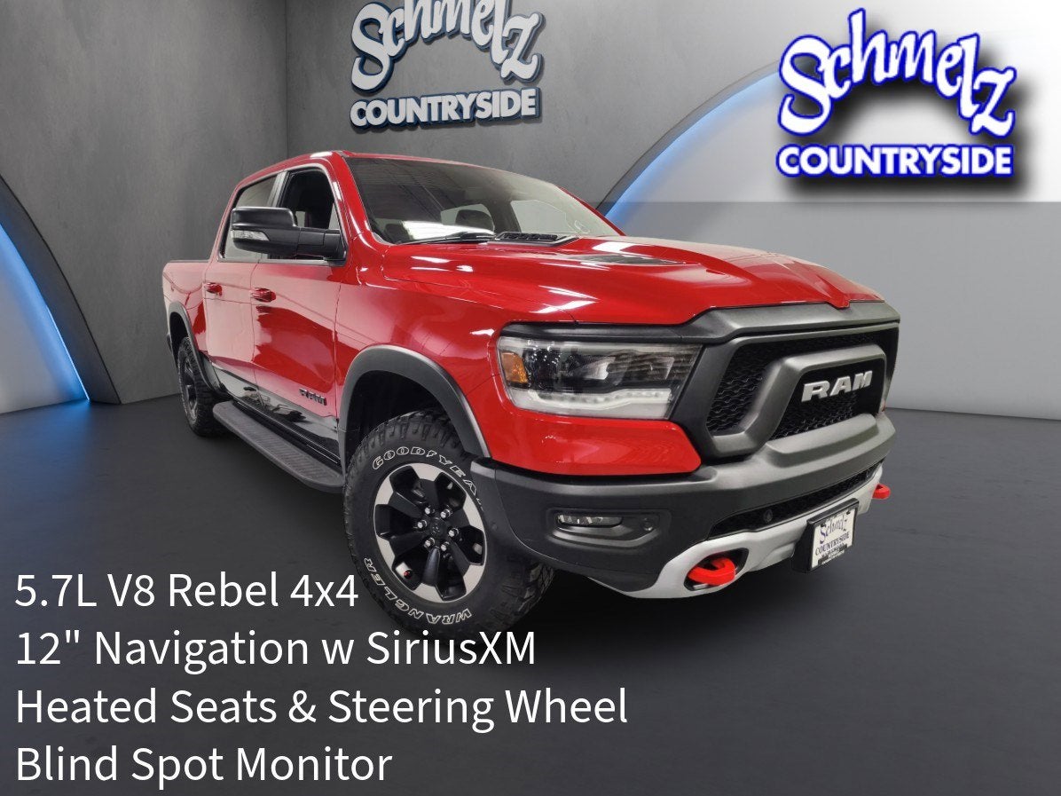2019 RAM 1500 Rebel Crew Cab V8 4x4 W/Nav