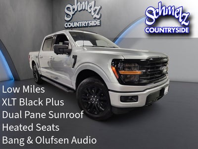 2025 Ford F-150 XLT Black SuperCrew 4x4 w/Sunroof/Nav