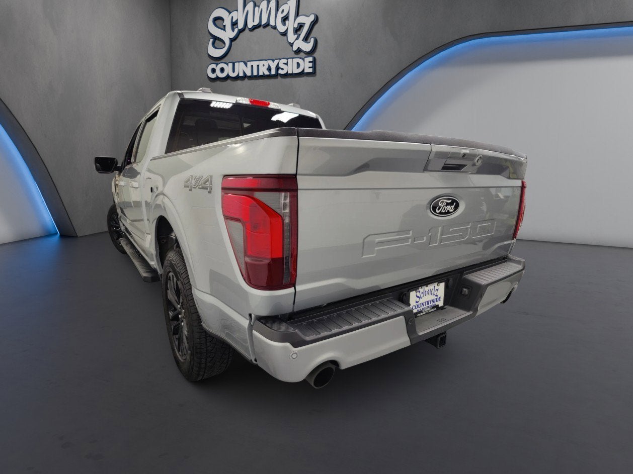 2025 Ford F-150 XLT Black SuperCrew 4x4 w/Sunroof/Nav