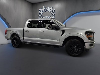 2025 Ford F-150 XLT Black SuperCrew 4x4 w/Sunroof/Nav