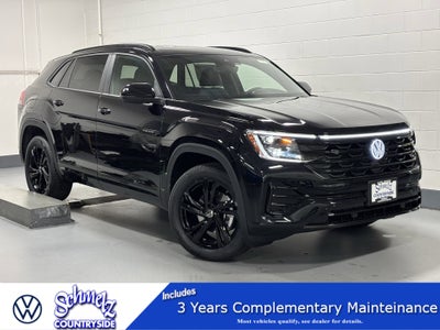 2026 Volkswagen Atlas Cross Sport 2.0T SEL R-Line Black