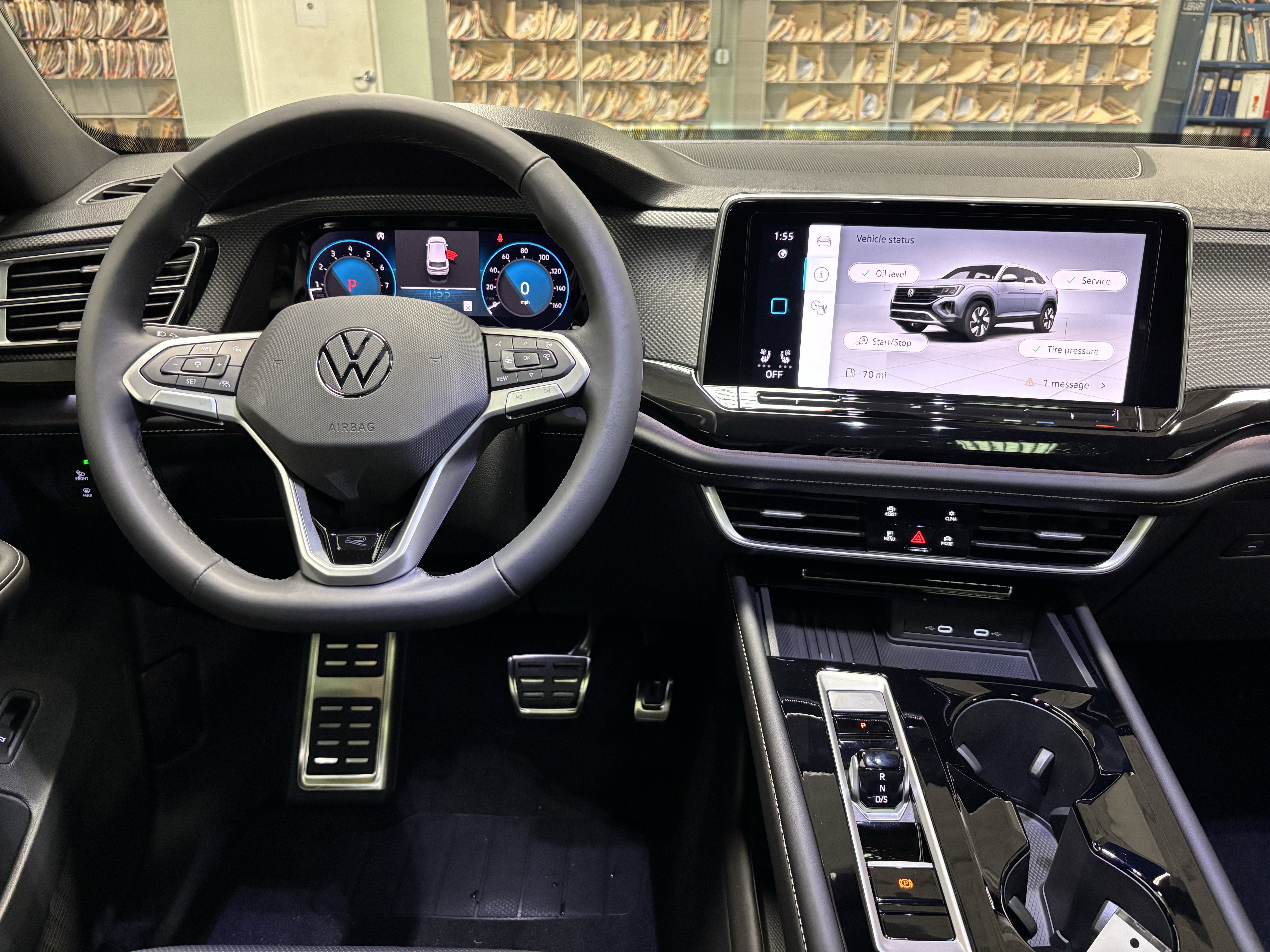 2026 Volkswagen Atlas Cross Sport 2.0T SEL R-Line Black