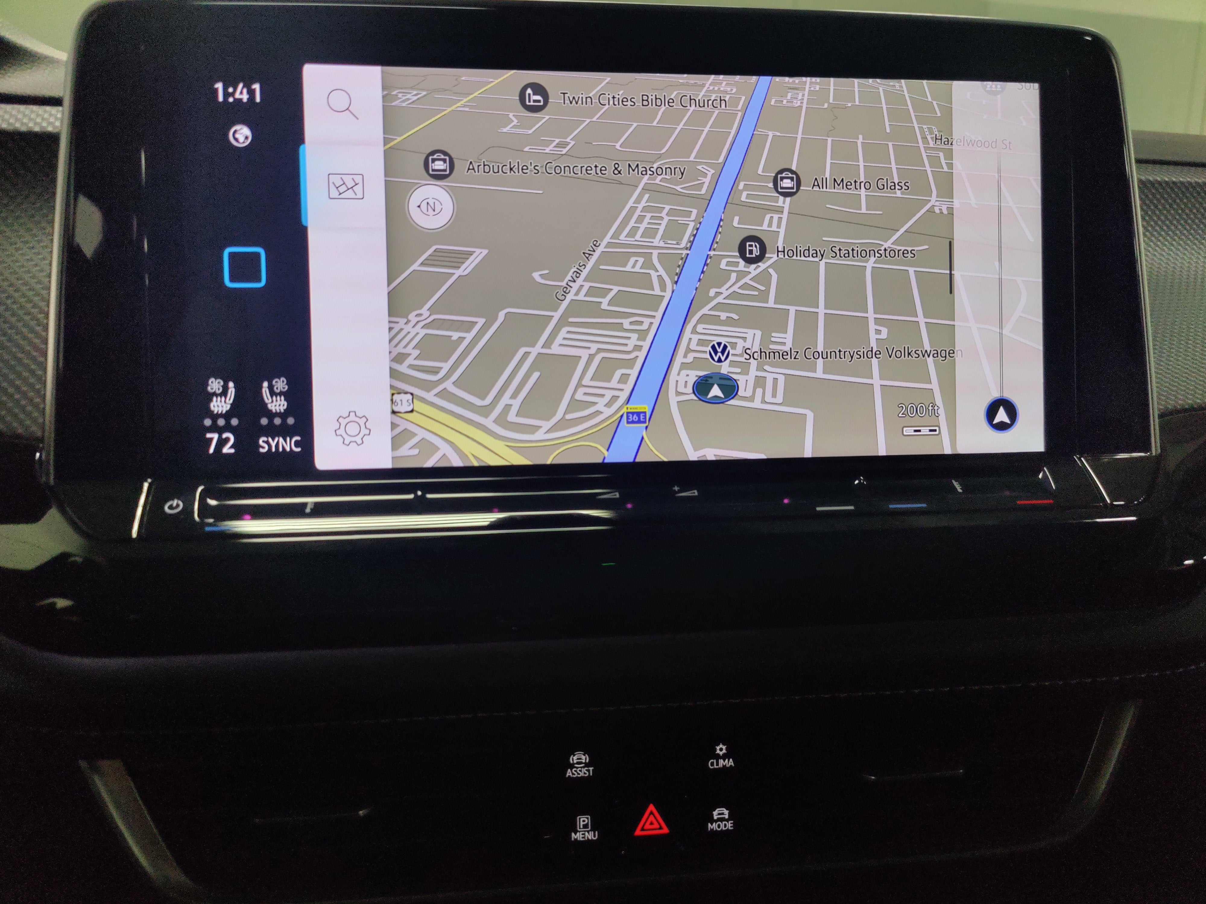 2025 Volkswagen Atlas Cross Sport SEL AWD R-Line Black w/Sunroof/Nav