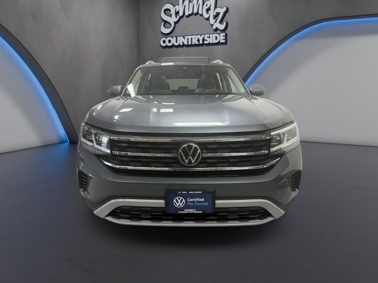 Certified 2023 Volkswagen Atlas SEL with VIN 1V2BR2CA2PC558101 for sale in Maplewood, Minnesota