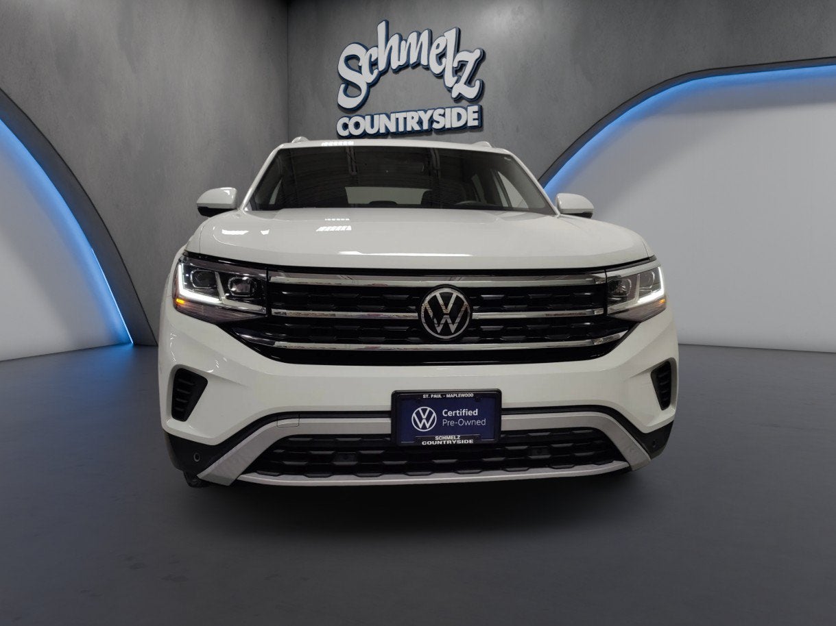 Certified 2023 Volkswagen Atlas Cross Sport SE w/Tech with VIN 1V2HC2CA4PC224213 for sale in Maplewood, Minnesota