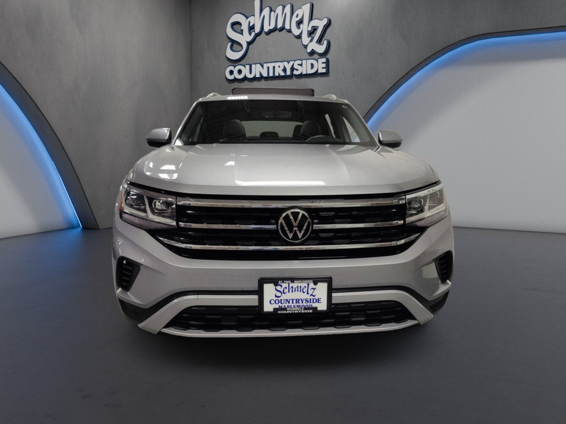 Certified 2023 Volkswagen Atlas Cross Sport SE w/Tech with VIN 1V2KC2CA3PC210521 for sale in Maplewood, Minnesota