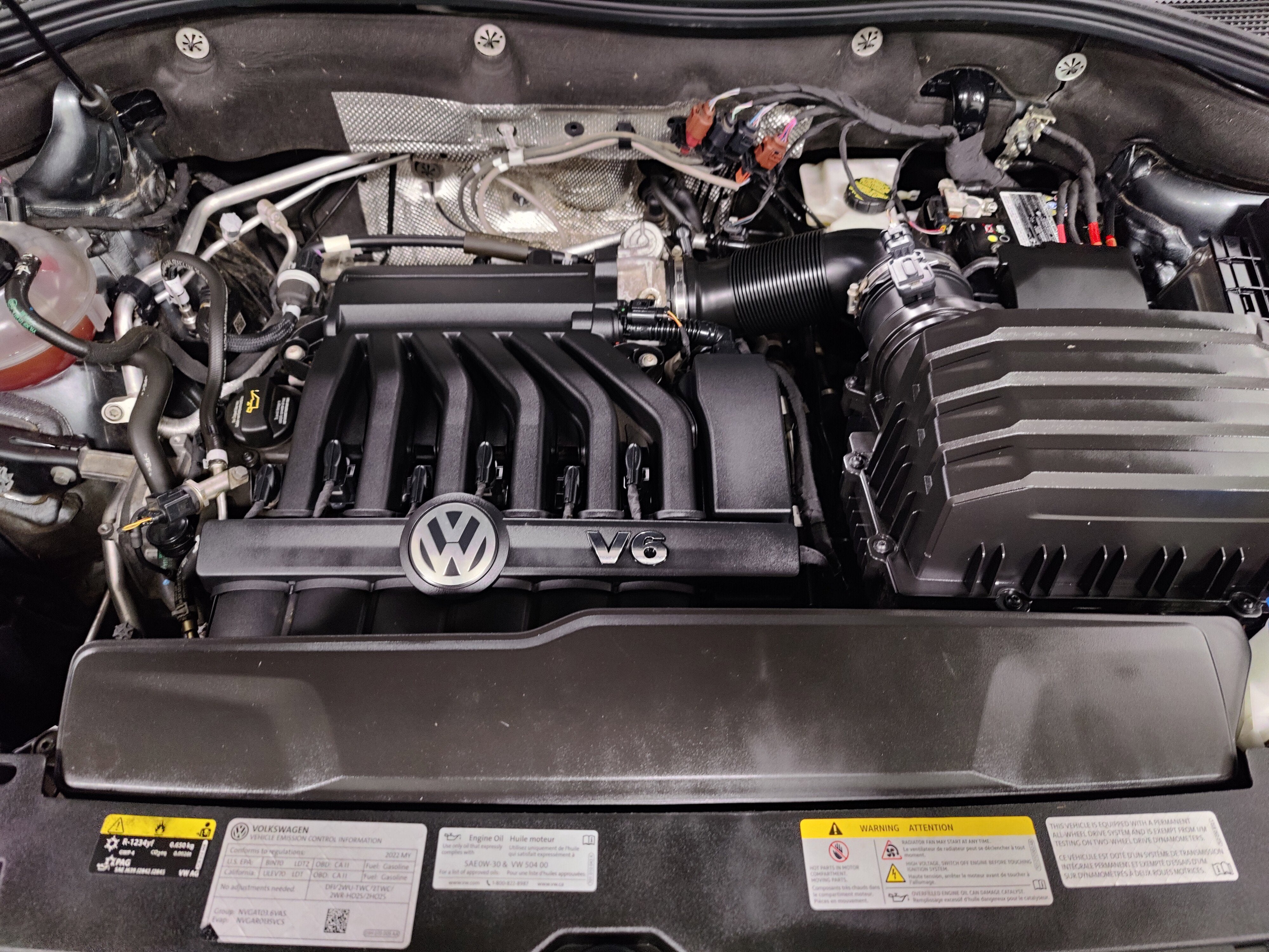 2022 Volkswagen Atlas AWD V6 SE w/Technology/Sunroof