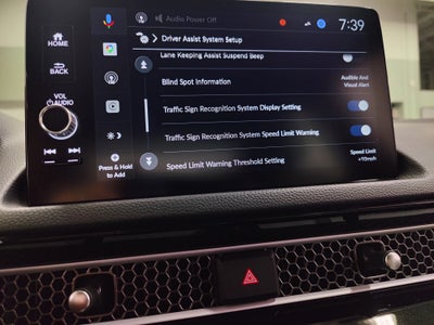 2025 Honda Civic Sedan Hybrid Sport Touring w/Sunroof