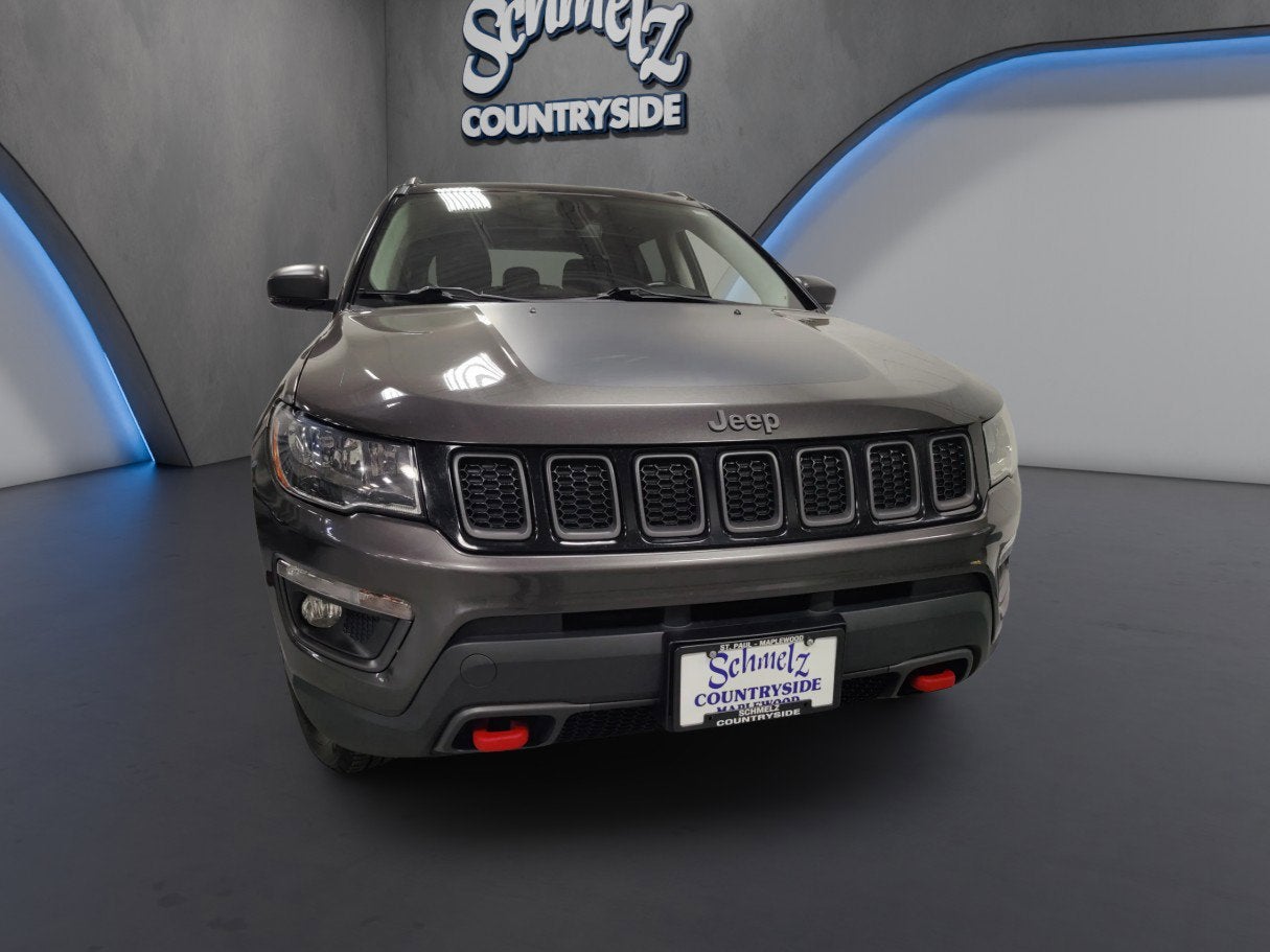Used 2020 Jeep Compass Trailhawk with VIN 3C4NJDDB1LT188329 for sale in Maplewood, Minnesota