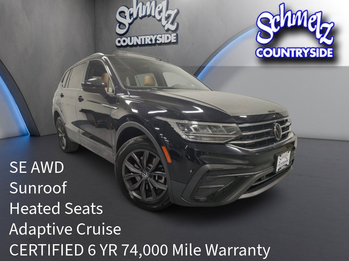 2022 Volkswagen Tiguan SE AWD w/Sunroof
