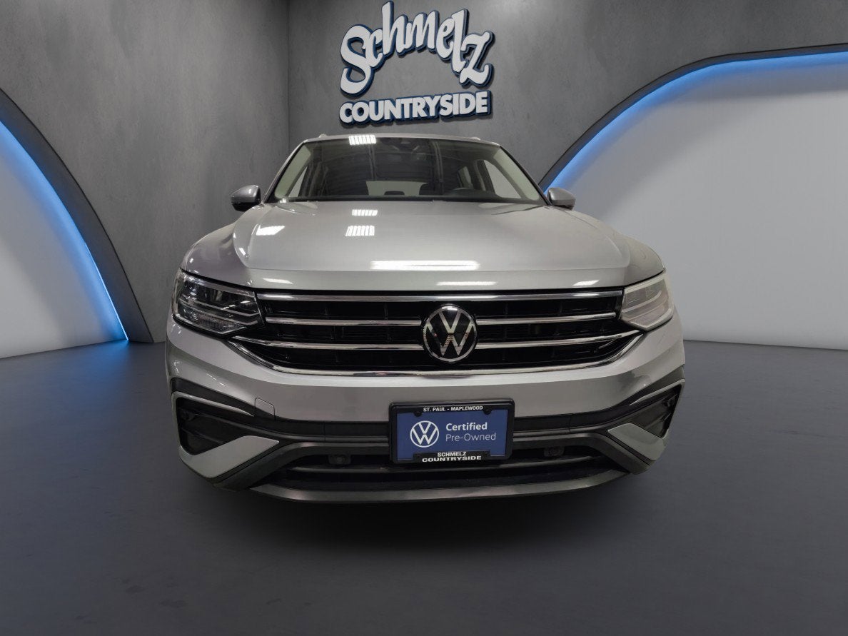 Certified 2023 Volkswagen Tiguan SE with VIN 3VV3B7AX9PM091578 for sale in Maplewood, Minnesota
