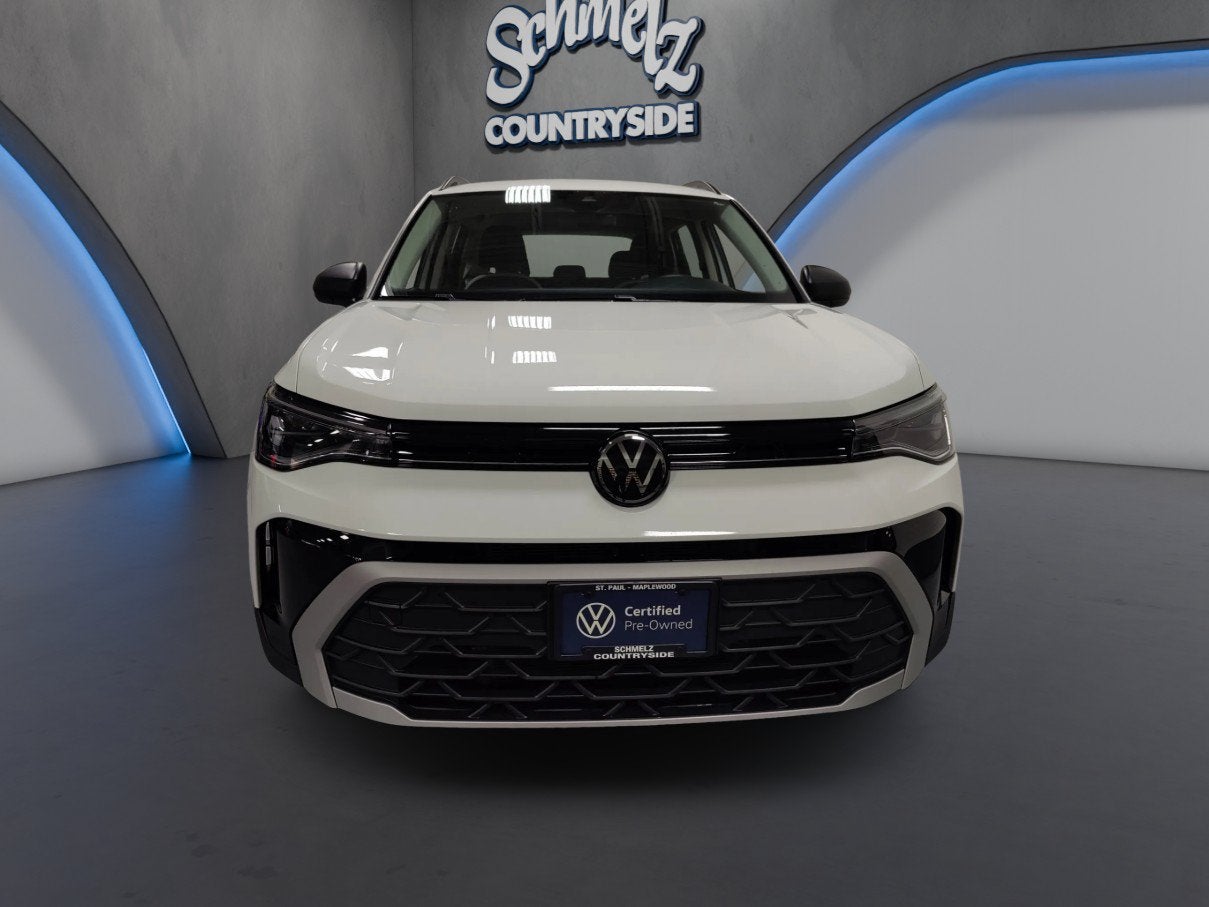 Certified 2025 Volkswagen Taos S with VIN 3VV8C7B27SM066483 for sale in Maplewood, Minnesota