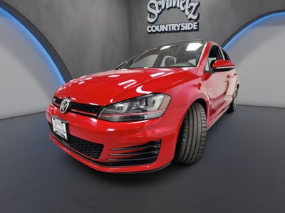 2017 Volkswagen Golf GTI Autobahn w/Performance Pkg/DCC/Sunroof