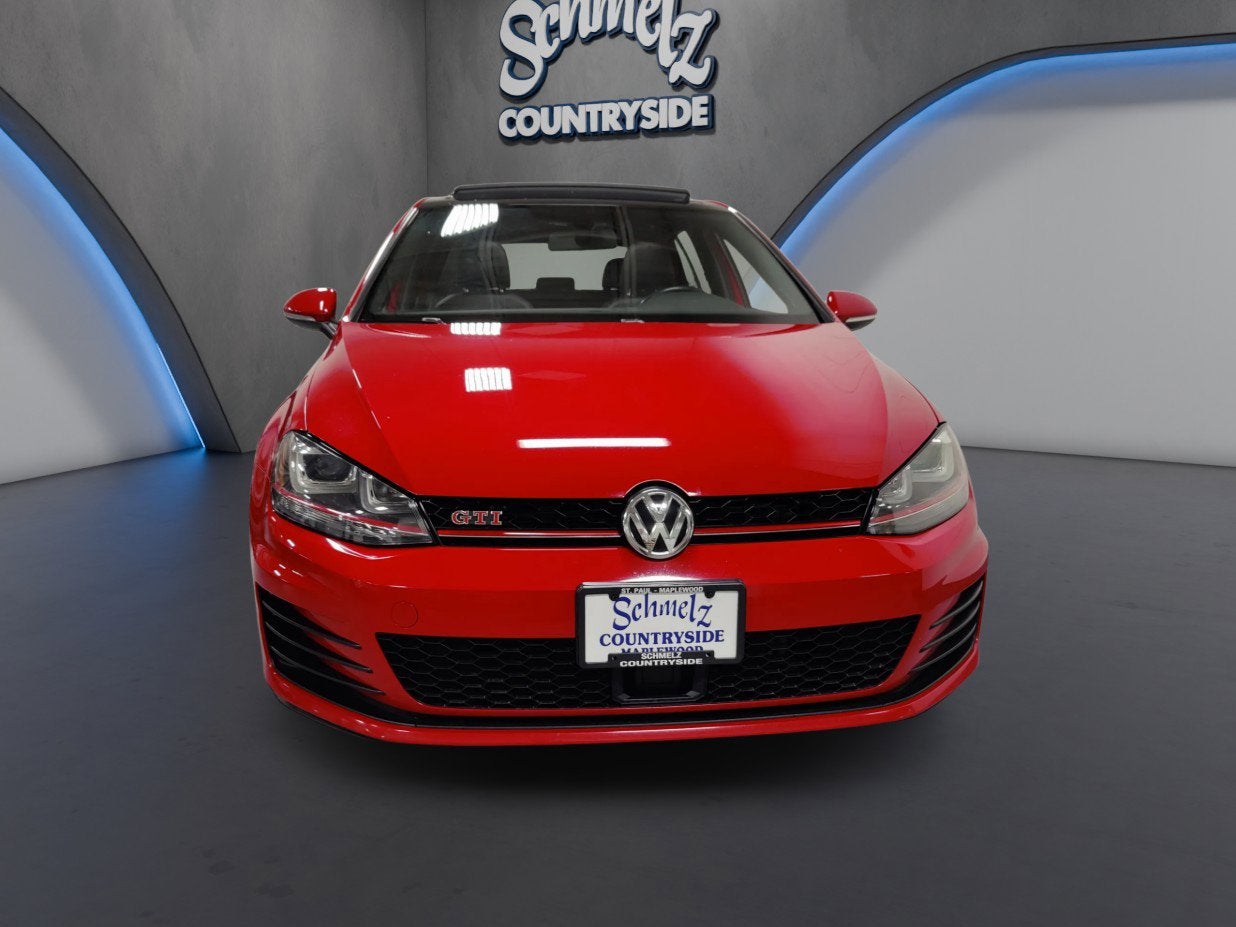 2017 Volkswagen Golf GTI Autobahn w/Performance Pkg/DCC/Sunroof