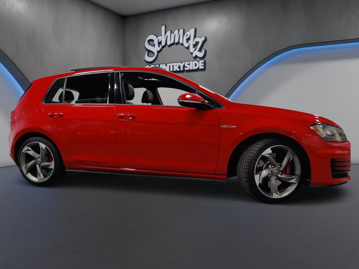2017 Volkswagen Golf GTI Autobahn w/Performance Pkg/DCC/Sunroof