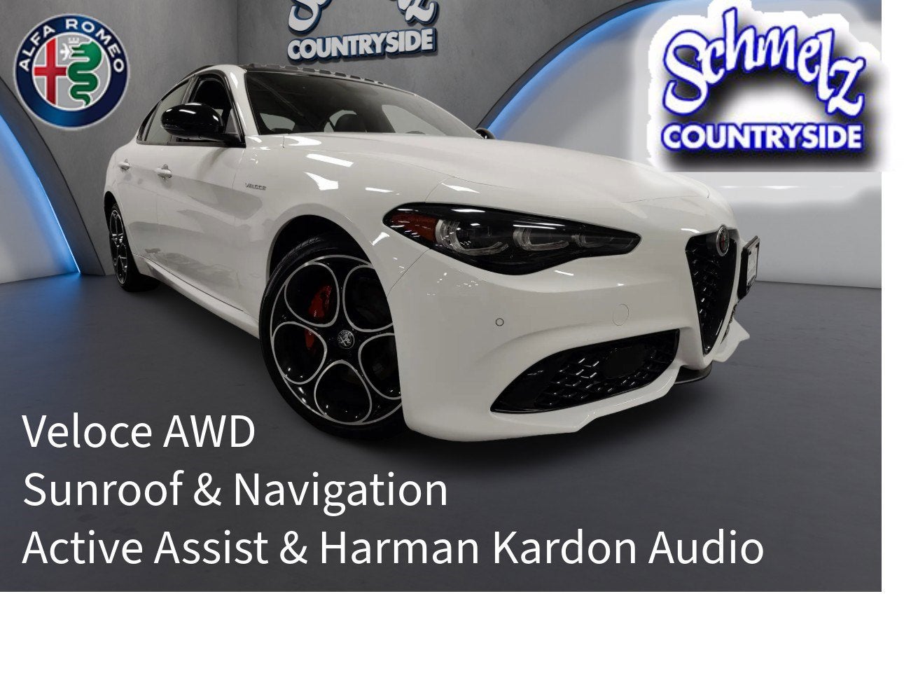 2024 Alfa Romeo Giulia Premium Veloce AWD w/Sunroof/Activ Asst