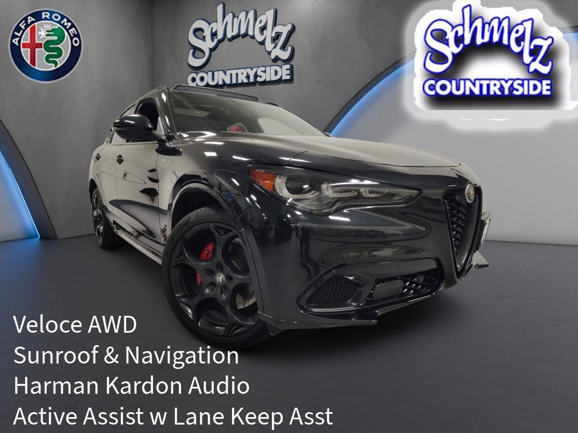 2024 Alfa Romeo Stelvio Premium Veloce AWD w/Sunroof/Activ Asst